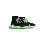 Men’s Speed 2.0 Lace-up Recycled Knit Sneaker  in Black - Image 2